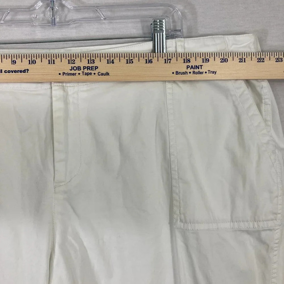 J.Jill White Straight Leg Business/Office High Rise Pants size 22 - Picture 5 of 13